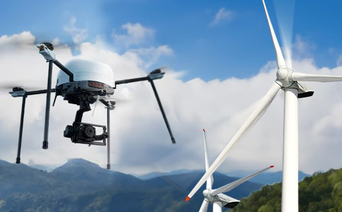 Sony ILX-LR1 for drone inspection