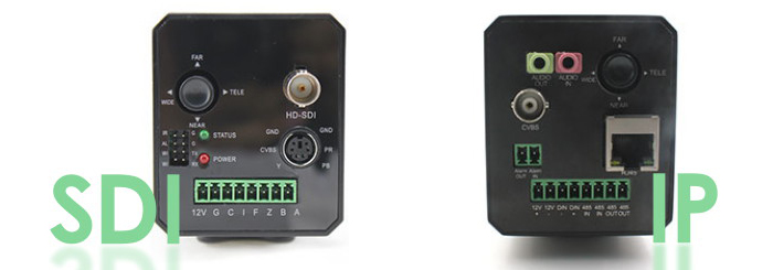 SDI camera and IP network camera