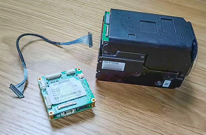 FCB-EV9520L with MIPI coding control board