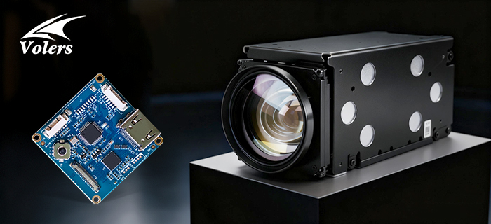SONY FCB-ER9500 integrated camera module and the 4KP60 HDMI interface board
