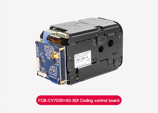 FCB-EV7520 with 3G-SDI coding control board