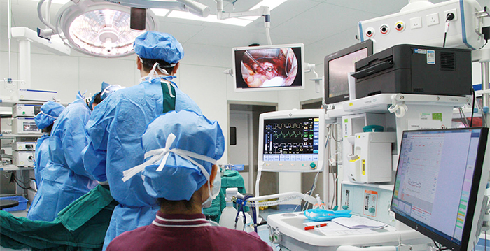 Application of Full HD Surgical Video Camera in operating room
