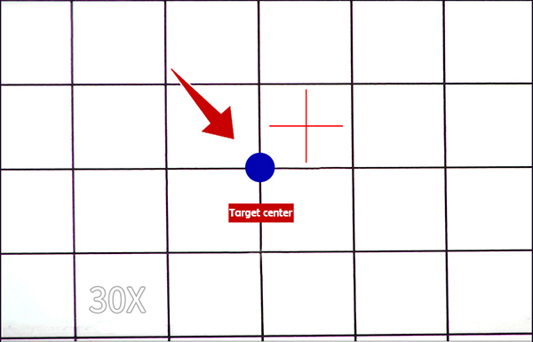 FCB-EV9520L optical axis consistency test